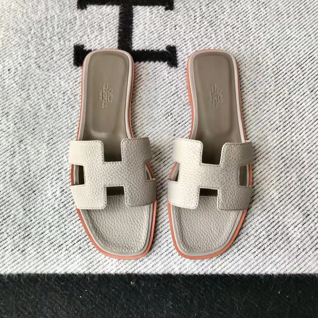 에르메스 올수공 오란 슬리퍼 샌들 토고 22